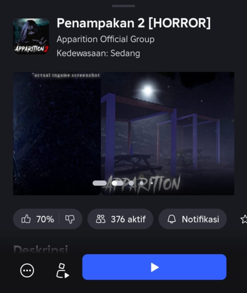 Cover map Penampakan 2 di Roblox